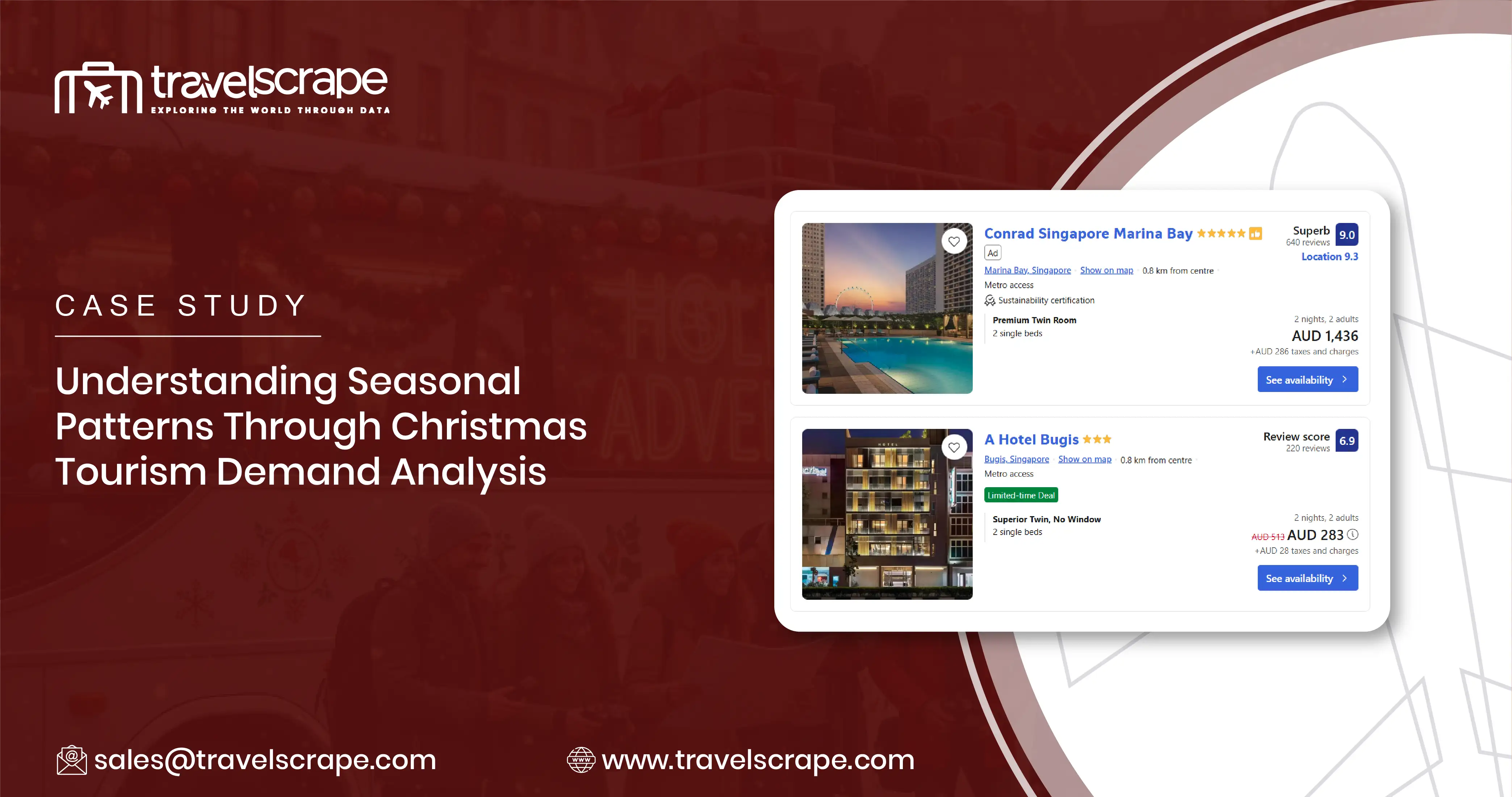 Christmas Tourism Demand Analysis for Seasonal Patterns